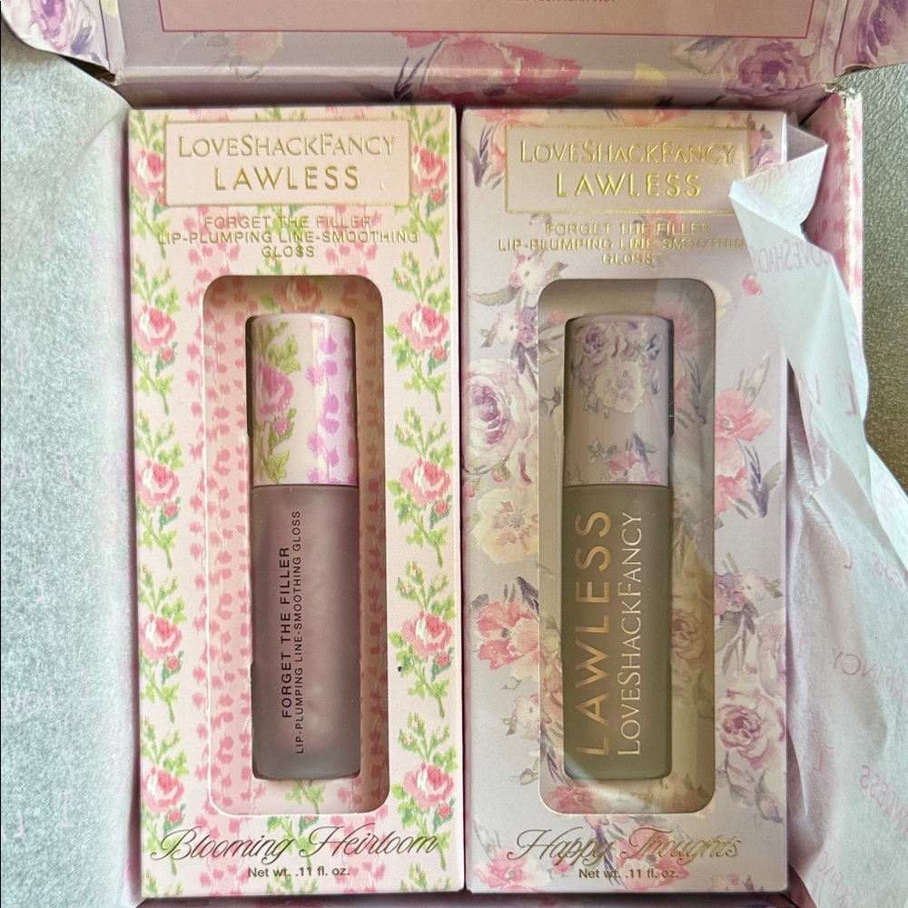 LAWLESS LoveShackFancy Lip Gloss Duo